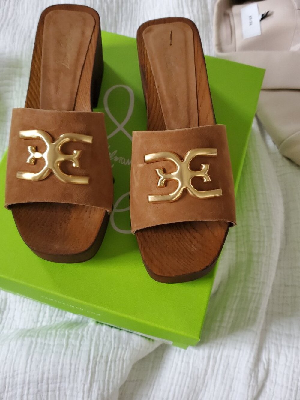 Sam Edelman Francina Saddle Suede Sandals